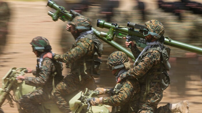Hisbollah-Kämpfer in einem Training