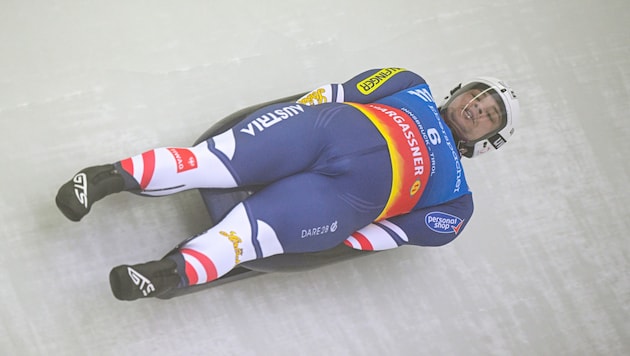 Jonas Müller holte sich den Sieg in Oberhof. (Bild: GEPA/GEPA pictures)