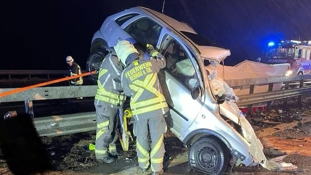 All help came too late for the 55-year-old woman. (Bild: Freiwillige Feuerwehr Bernau am Chiemsee)