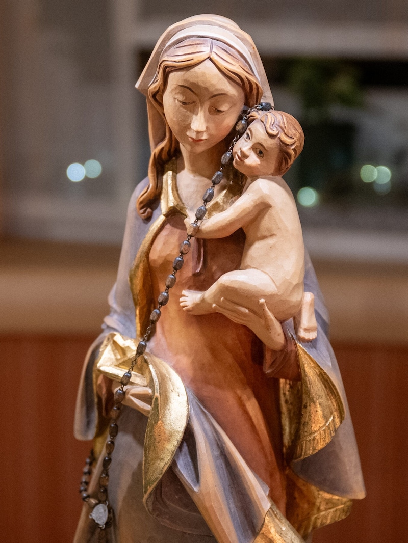 According to tradition, there was a custom of carrying the statue of Mary as homage to the Mother of God. (Bild: Arbeiter Dieter/Dieter Arbeiter)