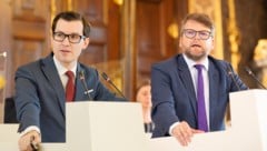 Die beiden SPÖ-Landtagsabgeordneten Stefan Hofer und Hannes Schwarz (Fotomontage).  (Bild: Krone KREATIV/LT Stmk/Fischer)