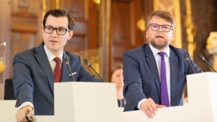 Die beiden SPÖ-Landtagsabgeordneten Stefan Hofer und Hannes Schwarz (Fotomontage).  (Bild: Krone KREATIV/LT Stmk/Fischer)