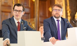 Die beiden SPÖ-Landtagsabgeordneten Stefan Hofer und Hannes Schwarz (Fotomontage). 