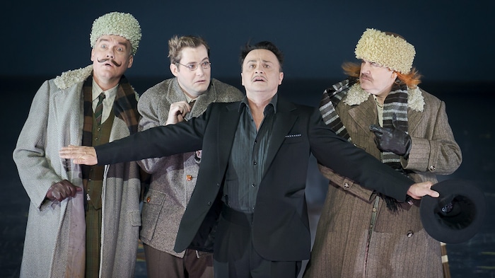 Falk Witzurke (Brankow), Michael Großschädl (Boroff), Michael Rotschopf (Steve Canfield), ...