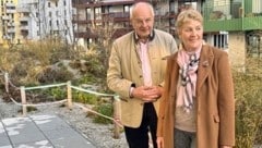 Eduard Leichtfried und Christa Knechtsberger leben seit Jahren mit Parkinson – sie machen auch anderen Mut. (Bild: Philipp Stewart)