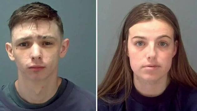 Long prison sentences for this couple who beat a two-year-old girl to death. (Bild: Suffolk Police)