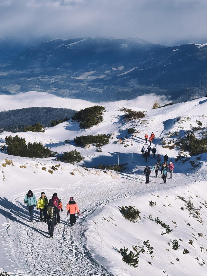 Villach's local mountain is not only a popular mountain destination for Advent hikes.