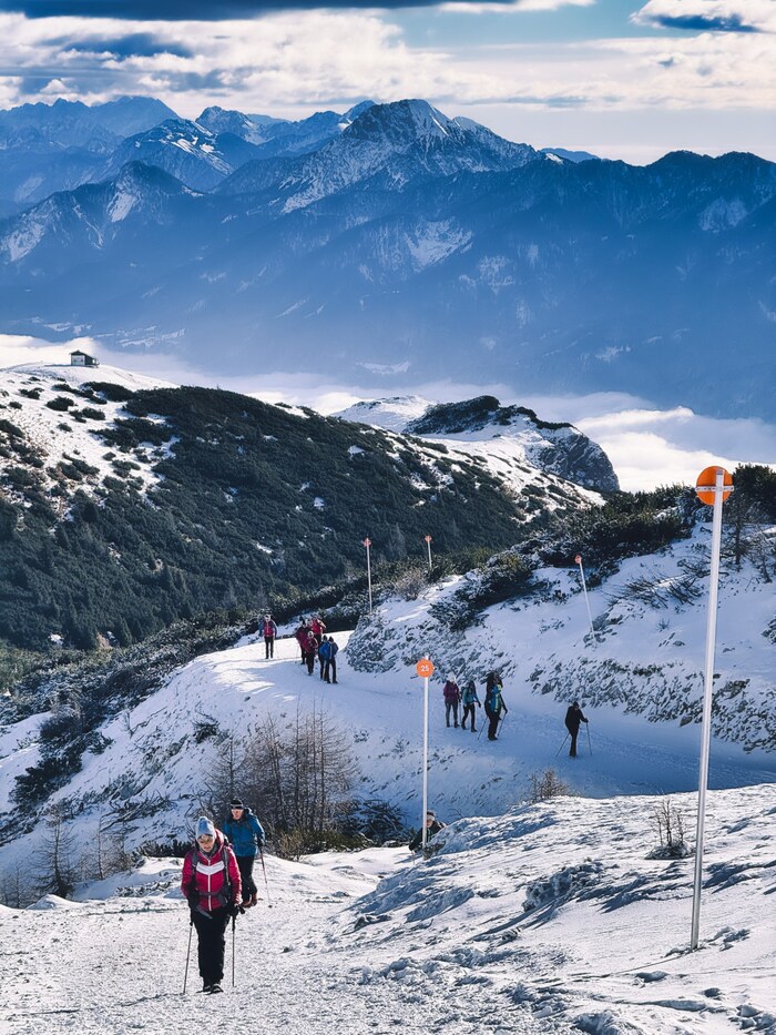 The only thing missing is some snow for the ascent on touring skis.