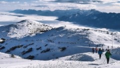 Der Dobratsch bietet aktuell beste Bedingungen für eine traumhafte Winterwanderung. (Bild: Wallner Hannes)