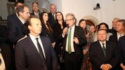 Für das Trio Karlheinz Kornhäusl, Christopher Drexler und Werner Amon (von links nach rechts) ...