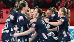 Die Handball-Europameisterinnen aus Norwegen (Bild: AFP)