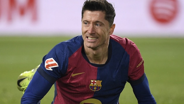 Robert Lewandowski (Bild: AFP )