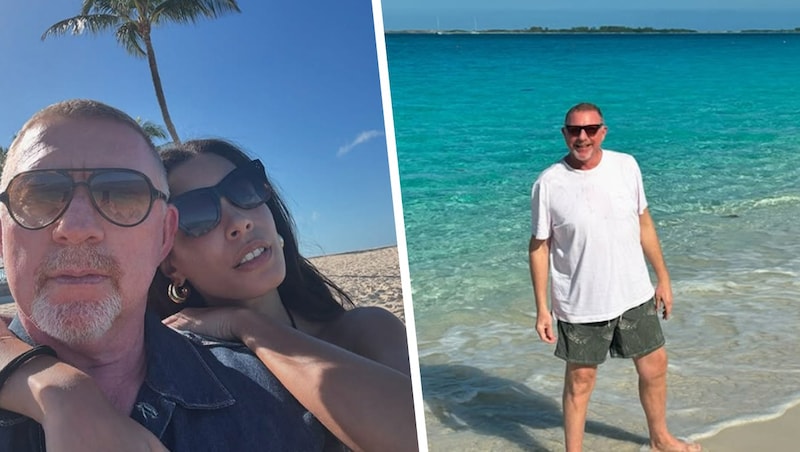 He finds his smile again: Boris Becker posts his first vacation pictures after the death of his mother. (Bild: Krone KREATIV/instagram.com/borisbeckerofficial)