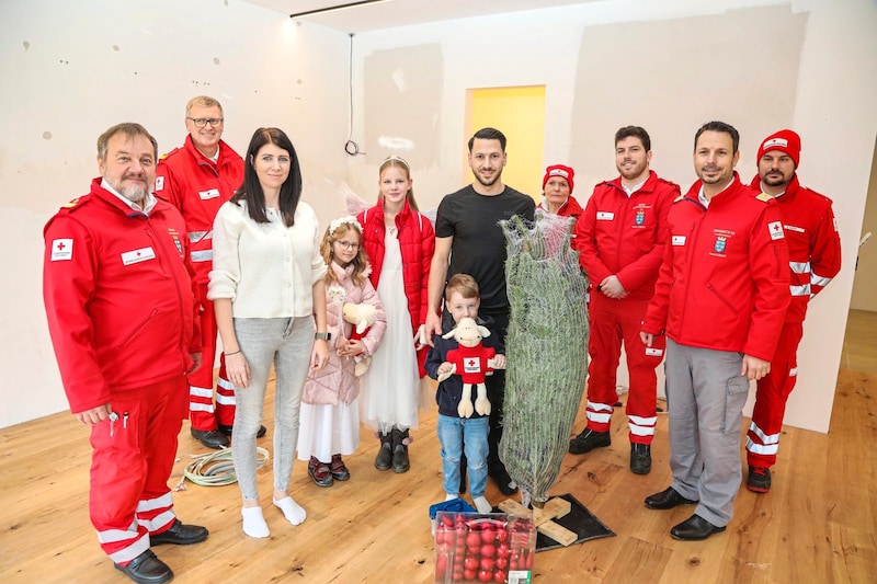 The Bittlingmayer family was also able to rejoice after the flood shock (Bild: Markus Hechenberger)