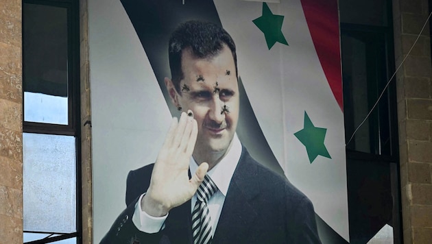 Bashar al-Assad was overthrown at the beginning of December - and was never seen again. (Bild: AFP/OZAN KOSE)