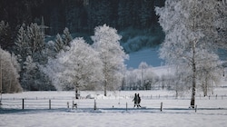 Der Winter hat erste Spuren hinterlassen, aber bleibt der Schnee auch bis Weihnachten? (Bild: EXPA/ JFK)