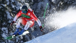 Jonas Lenherr stürzte Anfang März in Veysonnaz. (Bild: GEPA/GEPA pictures)