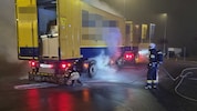 Nächtlicher Feuerwehreinsatz im Tiroler Unterland.