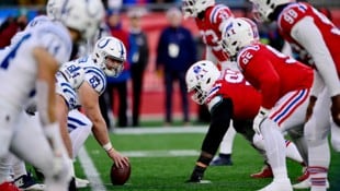 Die Indianapolis Colts gastierten bei den New England Patriots. (Bild: AFP/APA/Getty Images via AFP/GETTY IMAGES/Jaiden Tripi)