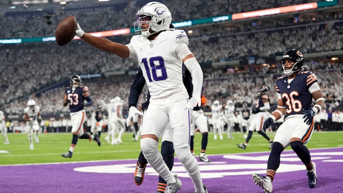 Receiver Justin Jefferson ist der Topstar der Minnesota Vikings.