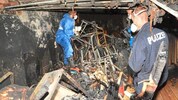 An den Brandorten herrscht meist völliges Chaos.