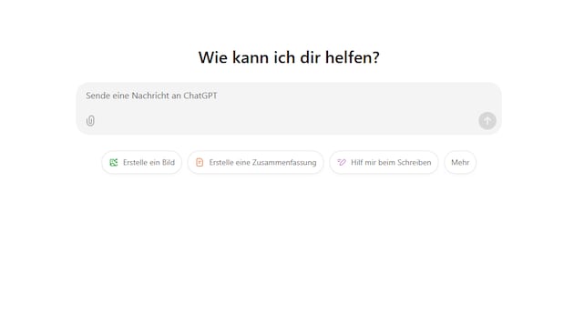 Die Suche stand bislang nur zahlenden ChatGPT-Nutzern zur Verfügung. (Bild: chatgpt.com)