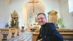 Johannes Seidel in der Johanneskirche in Imst (Bild: Birbaumer Christof)