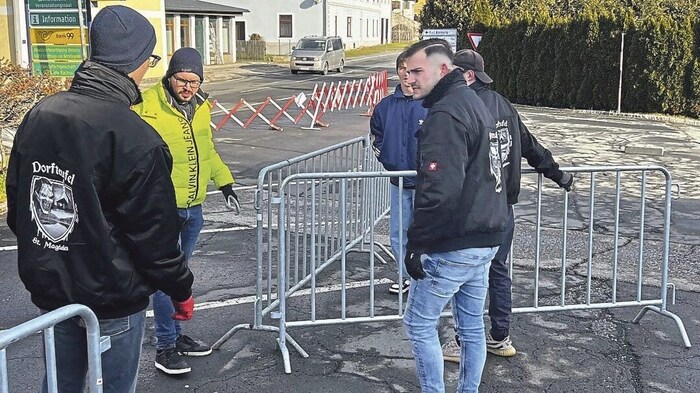 Jedes Absperrgitter muss seinen richtigen Platz.