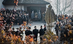 Auch Roland Drexler bekam noch eine Verabschiedung. Zu den Begräbnissen von Josef Hartl und ...