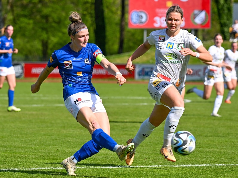 Wie es mit Carina Brunold (l.) weitergeht, ist derzeit offen. Gespräche würden laufen. (Bild: GEPA pictures)