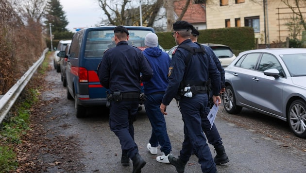 Der Angeklagte war auch vor Ort. (Bild: Scharinger Daniel/Pressefoto Scharinger © Daniel Scharinger)