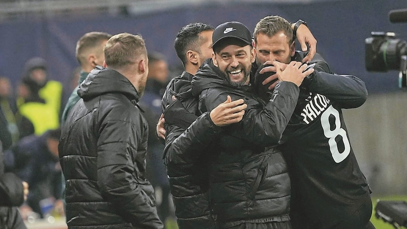 Michael Madl und Sargon Duran bleiben als Co-Trainer an Bord. (Bild: Pail Sepp/Sepp Pail)