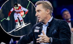 Hans Knauß spricht über die Abfahrts-Show von Conny Hütter.