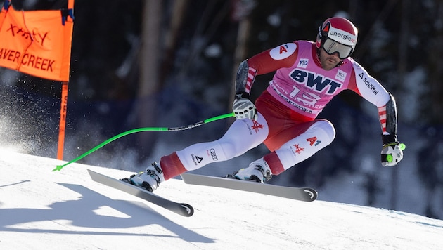 Will the ÖSV downhill team around Vincent Kriechmayr manage a big turnaround in Val Gardena/Gröden? (Bild: GEPA/GEPA pictures)