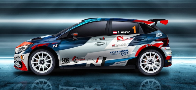 Mit diesem Design wird Wagner an den Start gehen. (Bild: Wagner Motorsport/Hyundai)