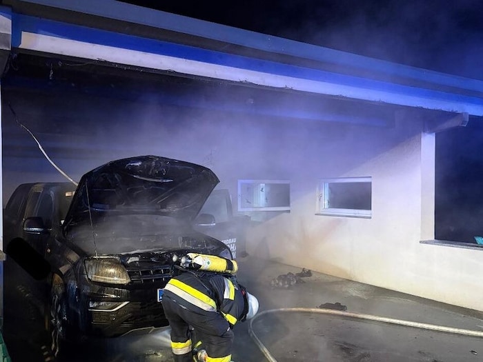 Einige Zeit später musste die Feuerwehr nochmals wegen Rauchentwicklung ausrücken.