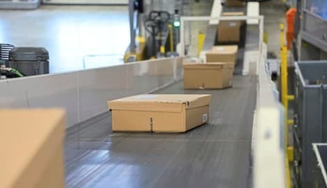 Wurde der Diebstahl in einem Paketverteilzentrum begangen?