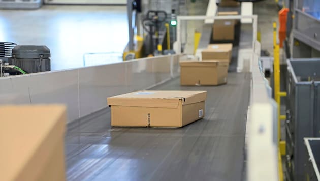Die Pakete aus mehreren Zustellzentren landeten nicht immer bei den Kunden, sondern im ...