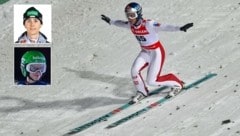 Die Kärntner Daniel Tschofenig, Maximilian Ortner und Markus Müller springen am Wochenende in Engelberg im Weltcup. (Bild: GEPA)