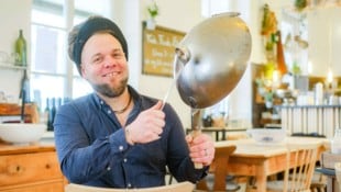 Koch & Gastronom aus Bad Goisern: Christoph „Krauli“ Held ist selbständiger Gastronom und Küchenchef am wunderschönen Siriuskogl in Bad Ischl. (Bild: Einöder Horst/Horst Einöder/Flashpictures)