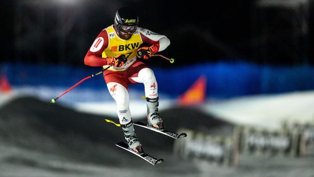 Claudio Andreatta verletzte sich beim Weltcup in Arosa schwer. (Bild: GEPA pictures)