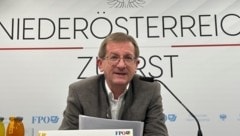 FPÖ-NÖ-Energiesprecher Dieter Dorner spricht sich in der Regel für die Unterstützung der ...