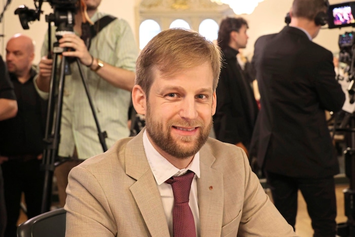 New in parliament: Alexander Melinz (KPÖ). 