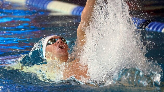 Swimming ace Luka Mladenovic. (Bild: Tröster Andreas/ANDREAS TROESTER)