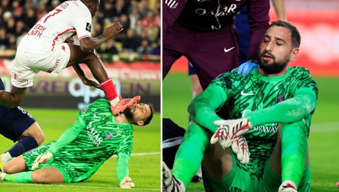 Gianluigi Donnarumma hat es schlimm erwischt.