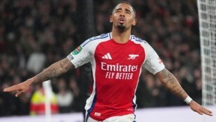 Gabriel Jesus traf im Triplepack