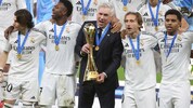 Carlo Ancelotti (Mitte) ist der erfolgreichste Trainer in Reals Geschichte.