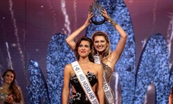 Archivbild: Die Krönung der „Miss Niederlande“ im Jahr 2021