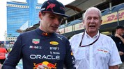 Helmut Marko (re.) kümmert sich bereits um einen Nachfolger für Max Verstappen.