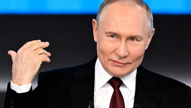 Russian President Vladimir Putin is ready for a "missile experiment" with the West. (Bild: APA/AFP/Alexander NEMENOV)